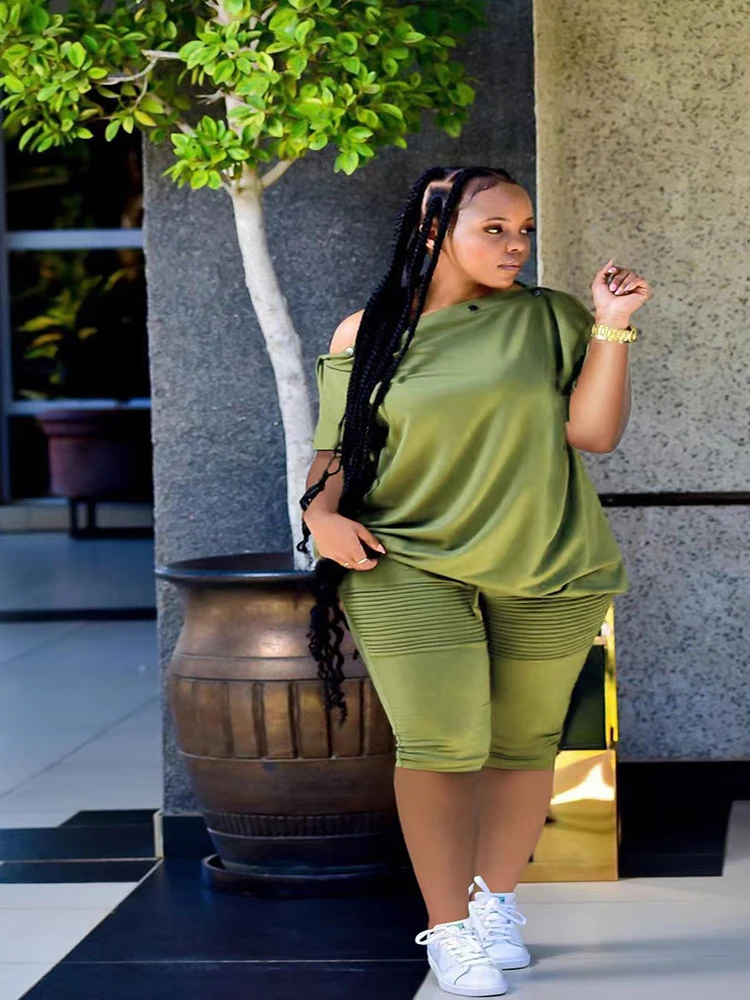 Женский спортивный костюм 2022 из двух предметов топ с воротником на пуговицах и