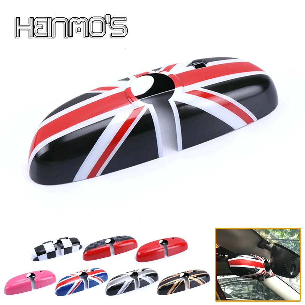 

For MINI Cooper JCW S One F54 F55 F56 F57 F60 Car Interior Rearview Mirror Cover Rear View Mirror Cap Shell With Auto Anti Glare