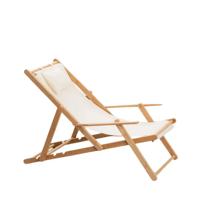 Минималистичное кресло-шезлонг для гостиной одноместное белое кресло с