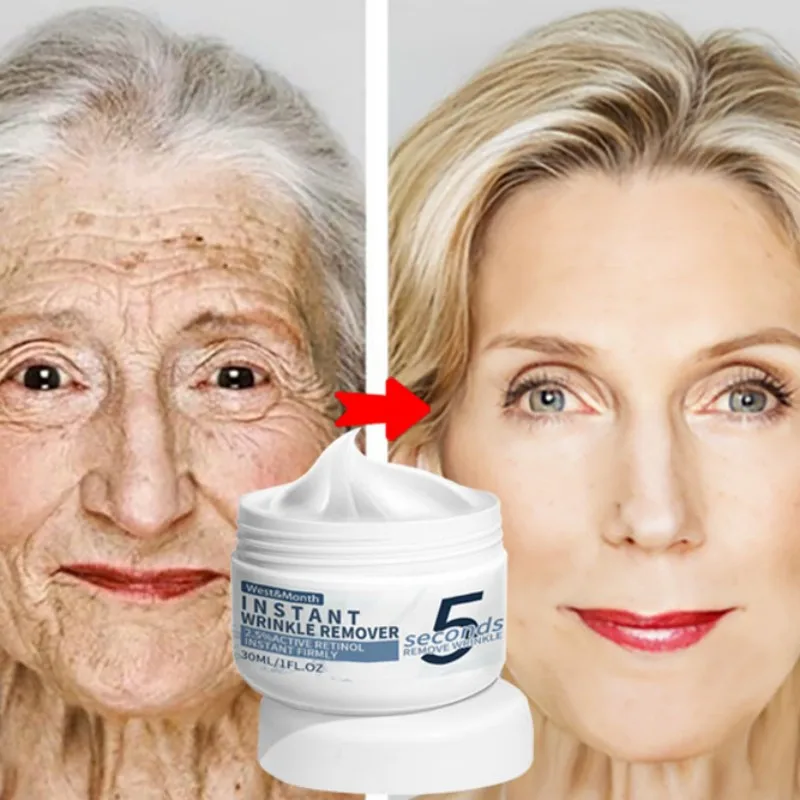 

Retinol 5 Seconds Firming Skin Anti-wrinkle Facial Cream Lighten Fine Lines Moisturize Anti-aging Brighten Skin Lotion Cream