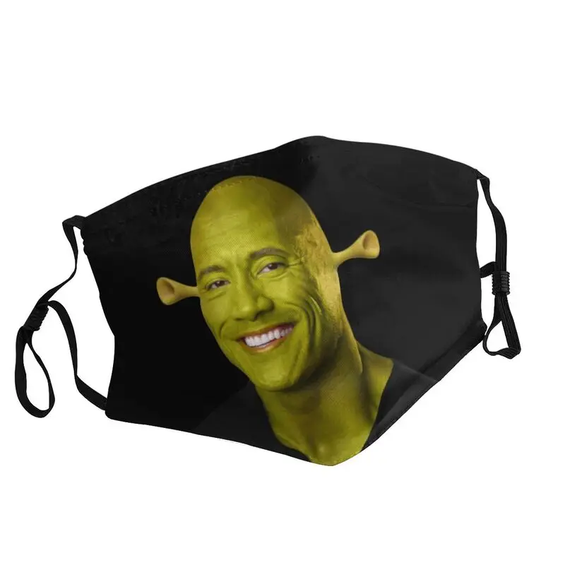 Маска для лица Dwayne The Shrok Johnson от пыли мужская маска защиты мускулов унисекс |
