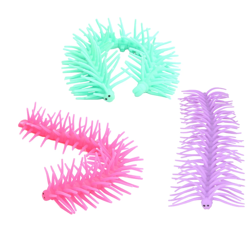 

3 Pcs Decompression Elastic Toys Bouncy Toy Relaxation Pressure Toy Anti Strings Toy Rope Relief Toys Tpr Fidget Toys Toddler