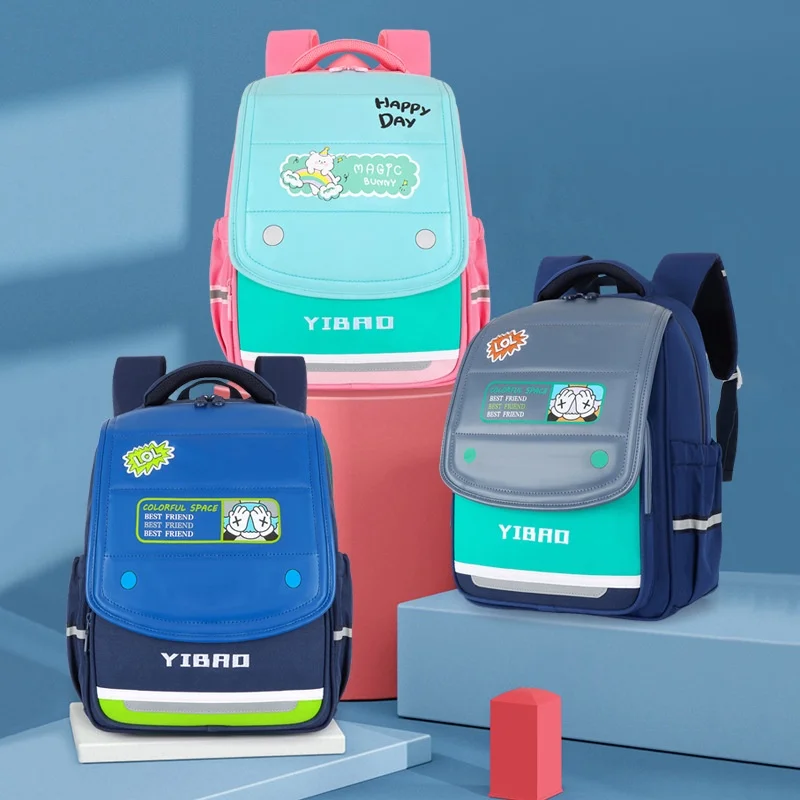 British Style Cute Rainbow Unicorn Children Students Backpacks New Girl Boy High-capacity Cartoon Fashion School Bags for Travel