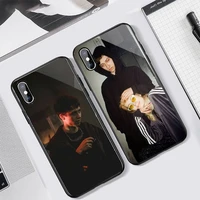 russian rapper boulevard depo phone case tempered glass for iphone 6 7 8 plus x xs xr 11 12 13 pro max mini