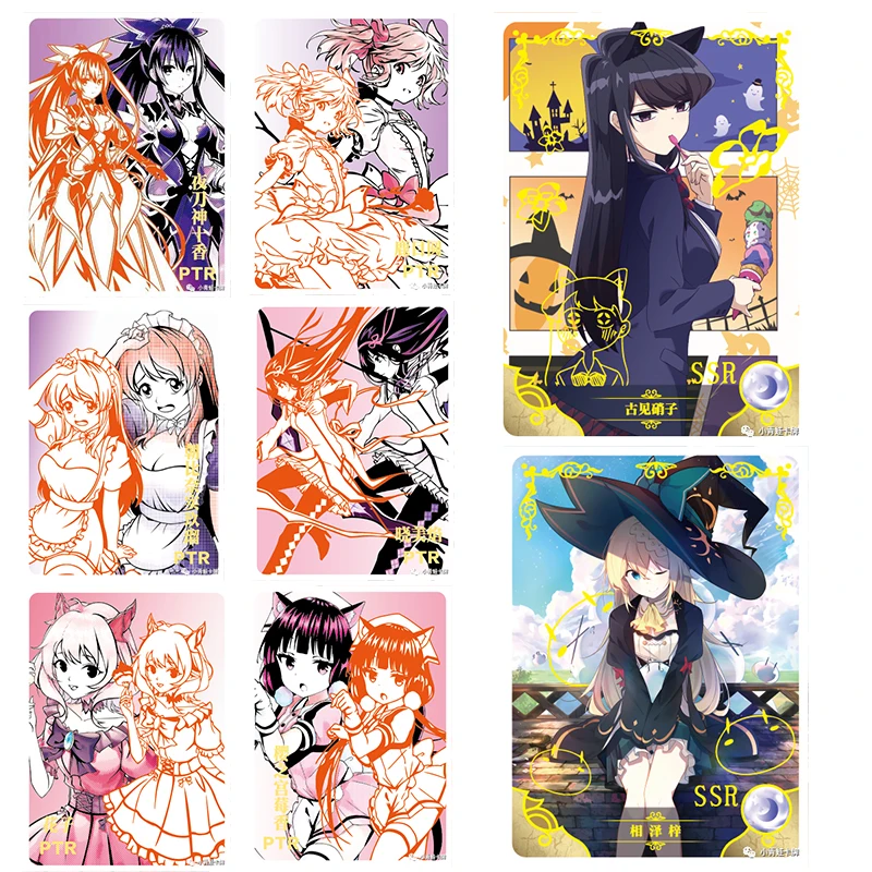 

Goddess Story Reflection of Snow PTR SSR full set Anime figure figure game collection card child board game toys gift