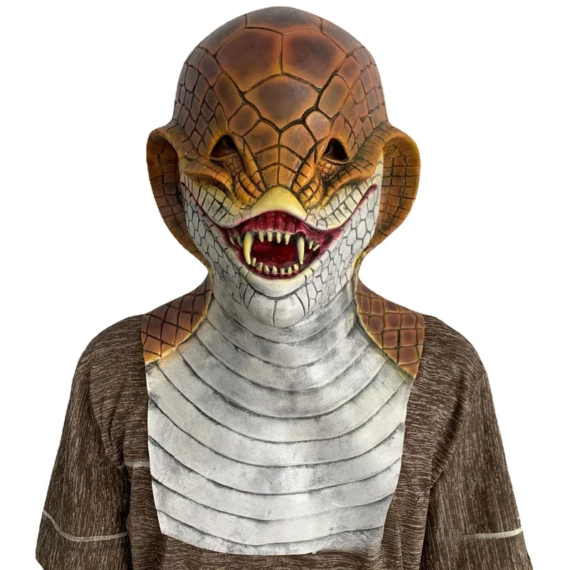 Латексная маска-змея со знаками зодиака