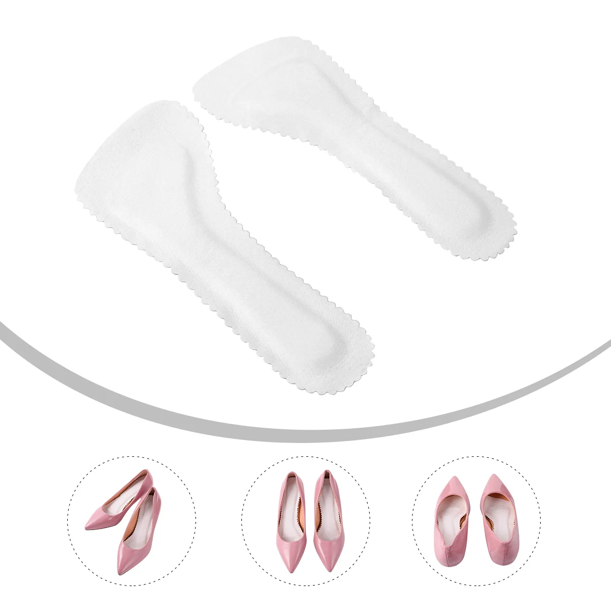 Кроссовки для мужчин Seven Point Pad подушки на высоком каблуке стельки обуви защита