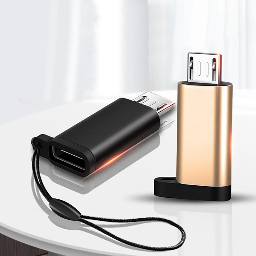 

Адаптер Micro USB (папа)-Type C (мама)