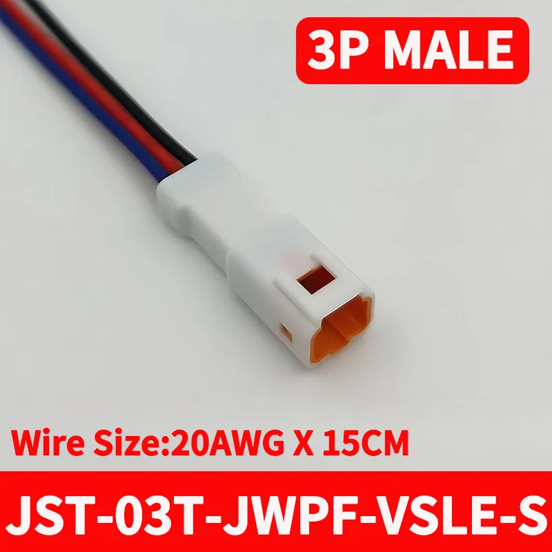 

Комплект штекерных разъемов JST02T/02R-JWPF-VSLE JWPF серии для авто