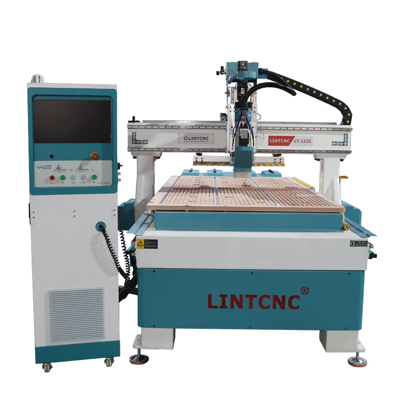 

1300*2500mm working size ATC cnc router for wood cabinets carving and cutting Automatic tool change cnc router machinery