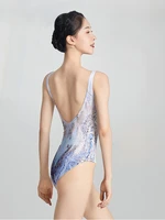 tights ballet suit female print dance one piece bodysuit body suit aerial yoga practice clothes practice clothes
