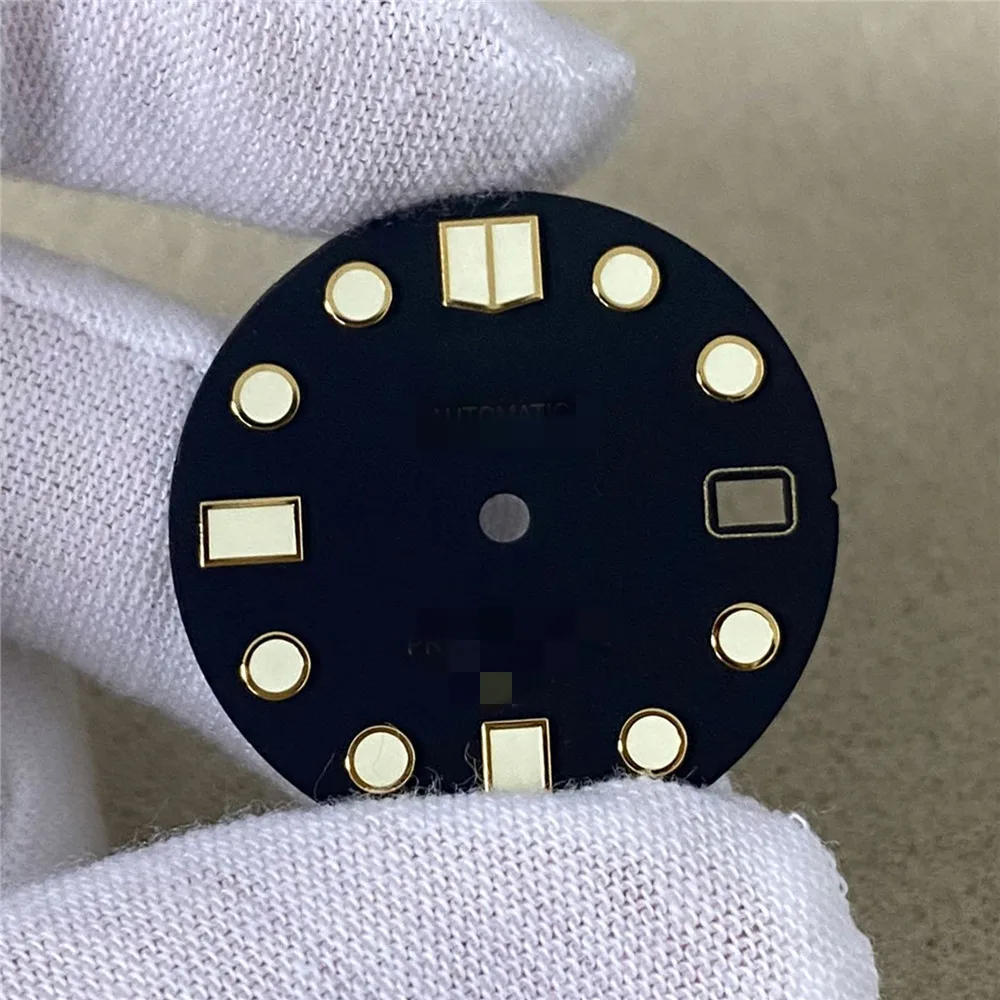 

Стерильные аксессуары, светящиеся стрелки для часов NH35/4R36, SKX007, 28,5 мм