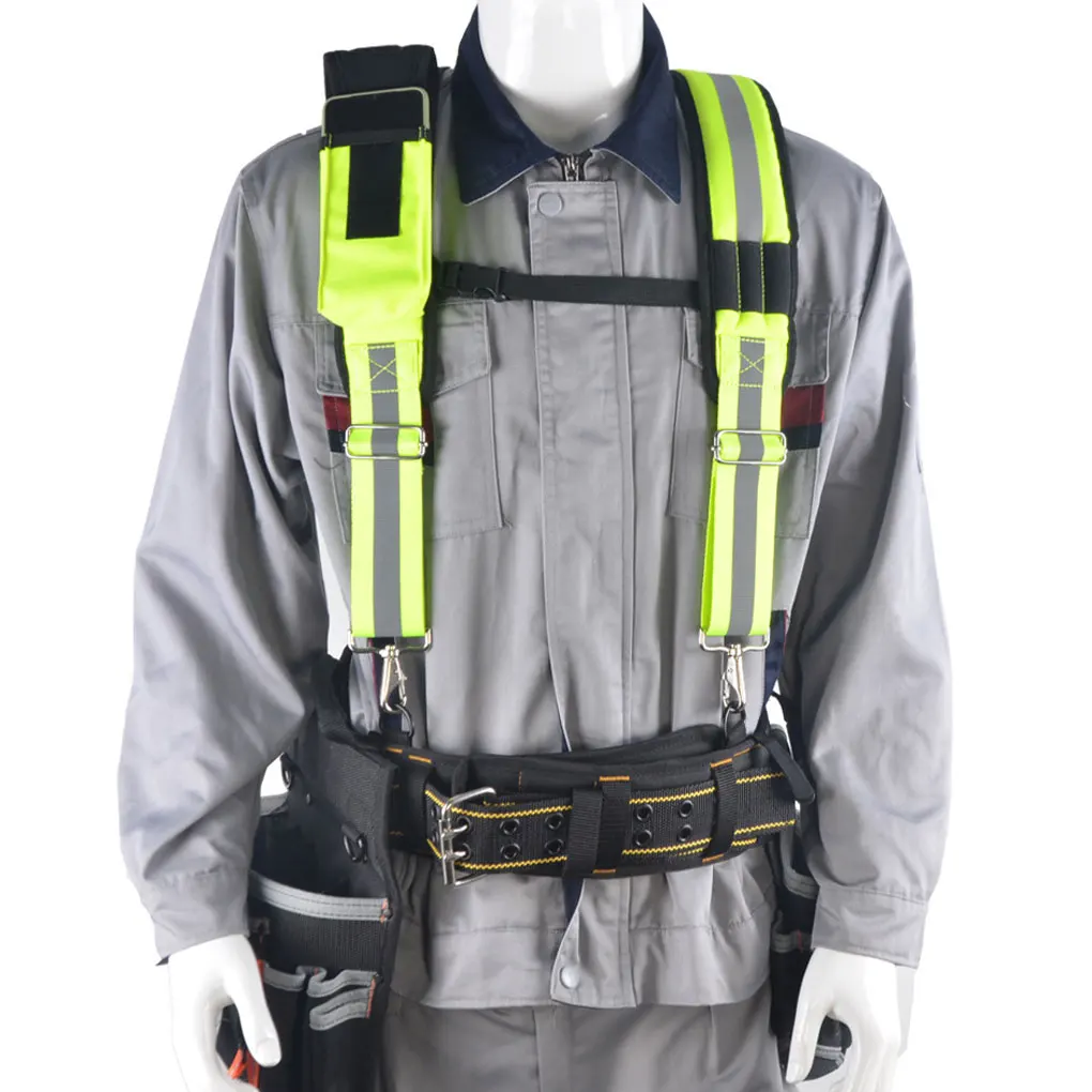 

Heavy Duty Tool Belt Suspenders Portable And Tear Resistant For Easy Carrying Waterproof Nylon