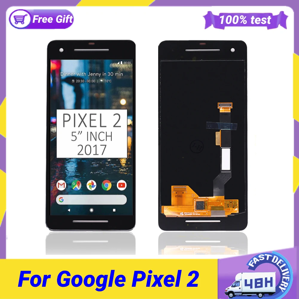 AAA Original AMOLED LCD For Google Pixel XL 2 2XL 3 3XL 3A 3AXL 4 4XL 4A 5G 5 Display Touch Screen Panel Replacement | Мобильные