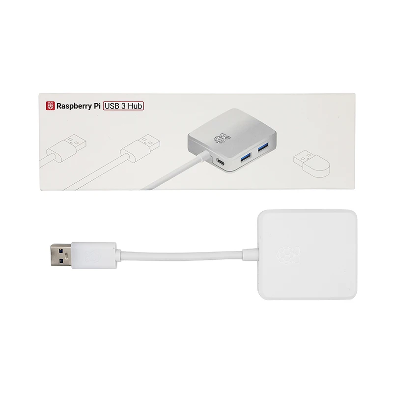 Официальный оригинальный концентратор Raspberry Pi USB 3 для высокоскоростной передачи