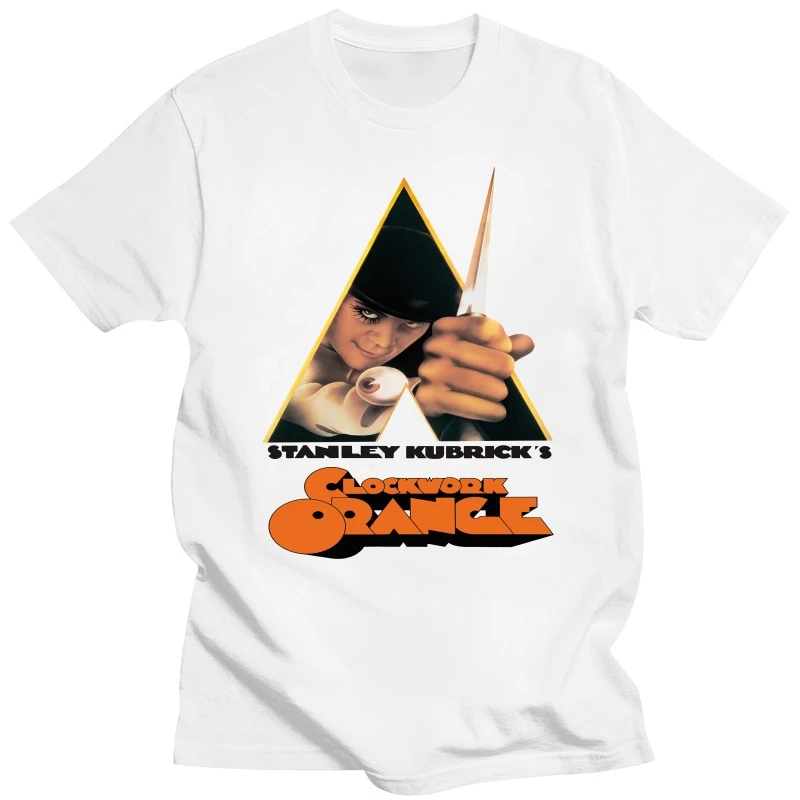 

New T-Shirt Clockwork Orange Poster Arancia Mechanics Man By Hybris