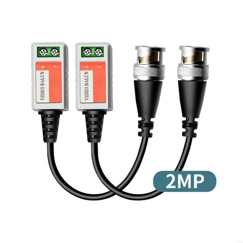 BNC Passive Video Balun Transceiver для CCTV по кабелю Cat8