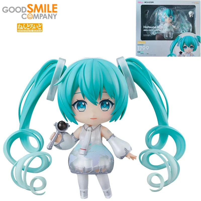 

Оригинальная экшн-фигурка ГСК «Хорошая Улыбка» NENDOROID 1799 VOCALOID Hatsune Miku MIKU EXPO 2021 Ver ПВХ Коллекция аниме-моделей Игрушек