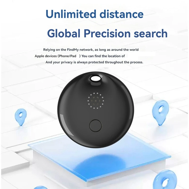 Мини-локатор слежения для Airtag Findmy глобальный поиск локатор с защитой от потери
