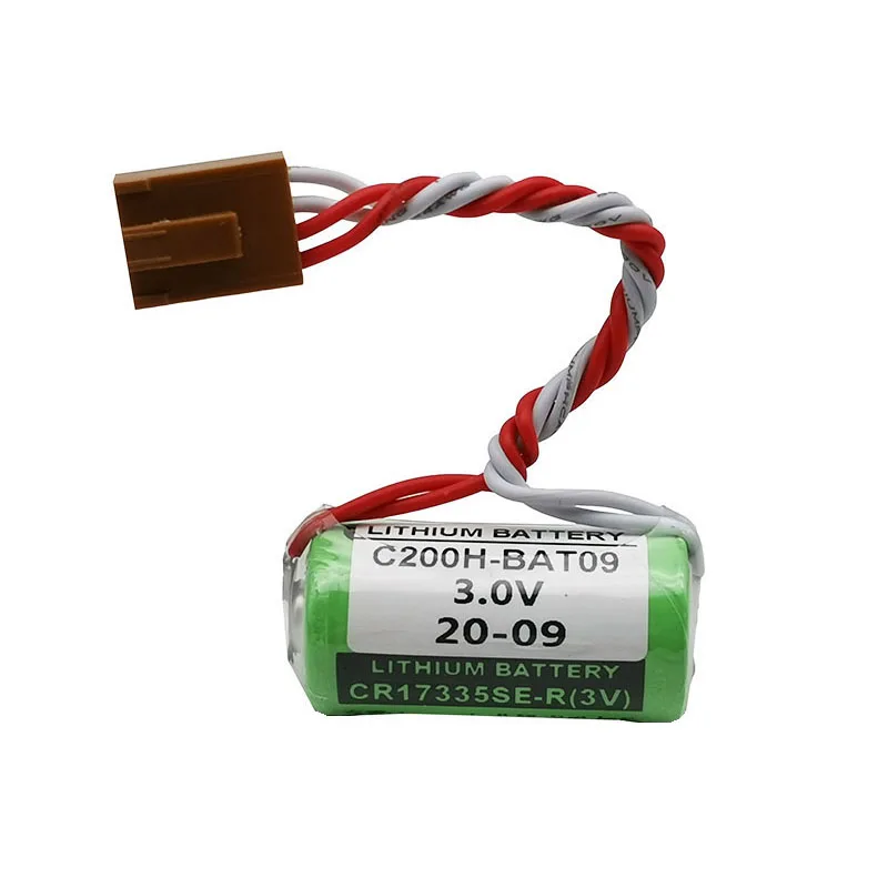 

1pce C200H-BAT09 CR17335SE-R 3V PLC Motherboard RTC Clock Lithium Battery