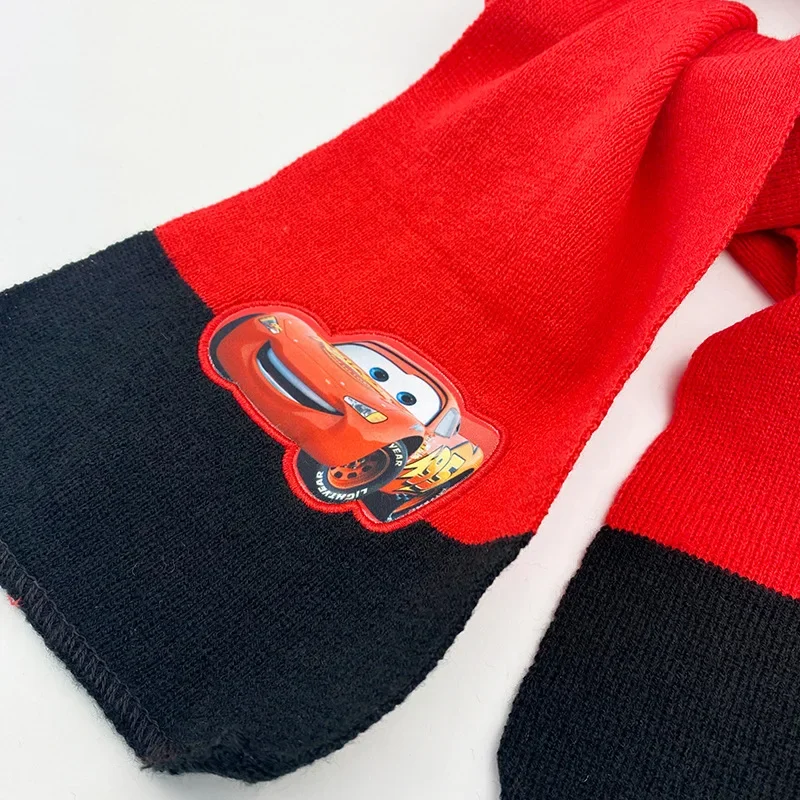 Mcqueen Thermals Set Для Детей — Вязаный Костюм С Шапкой Шарфом Перчатками Теплый