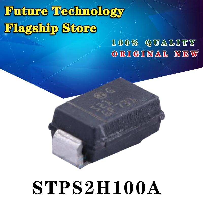 

10PCS/LOT STPS2H100A STPS2H100 DO-214AC S21 New Original In Stock