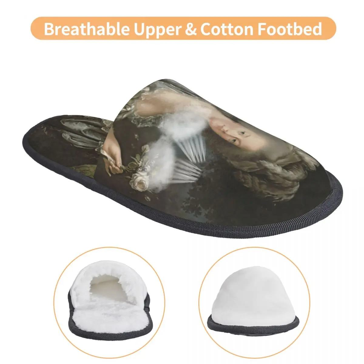 Тапки женские домашние из пены с эффектом памяти