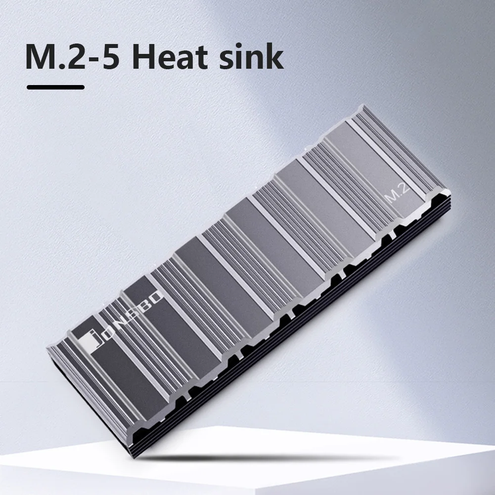 

Радиатор Jonsbo из алюминиевого сплава M.2 SSD, Охлаждающий радиатор, твердотельный жесткий диск, радиатор с тепловой подушкой для M2 SSD 2280