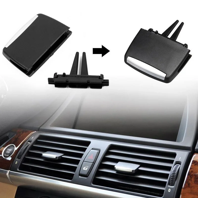 

Repair For BMW X5 E70 X6 E71 Replacement Outlet Accessories A/C Conditioning Kit Spare Parts 24*33mm Practical