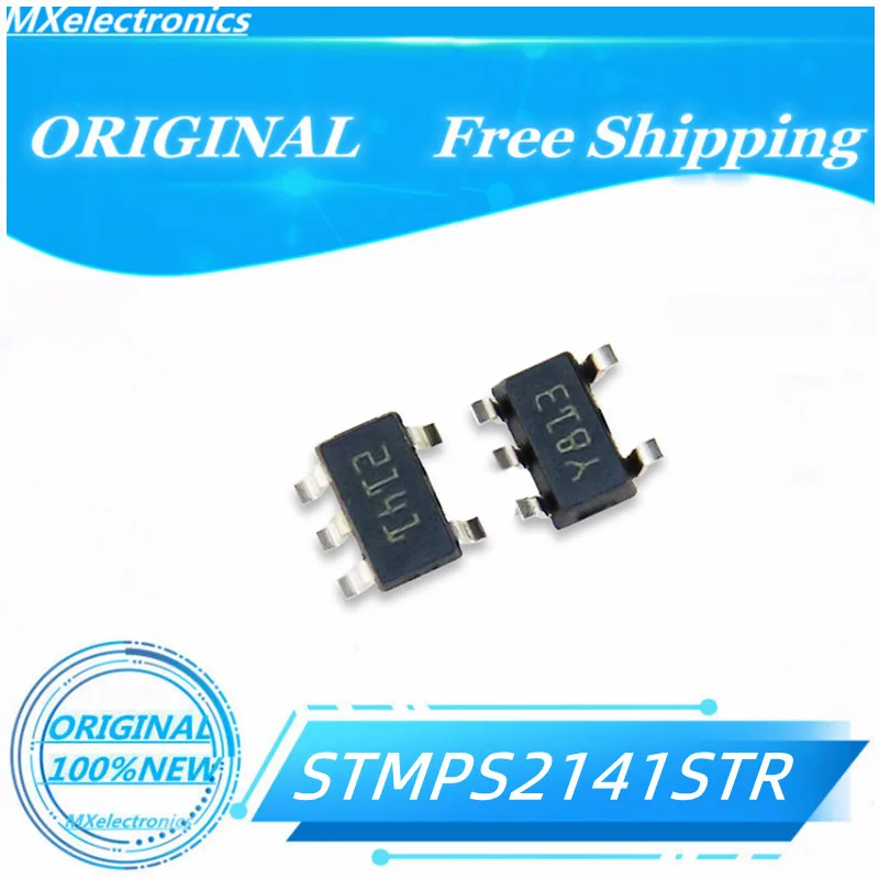 

10-100 шт./лот 100% новый STMPS2141STR STMPS2141 2141 SOT23-5 выключатель питания ICs-распределение питания