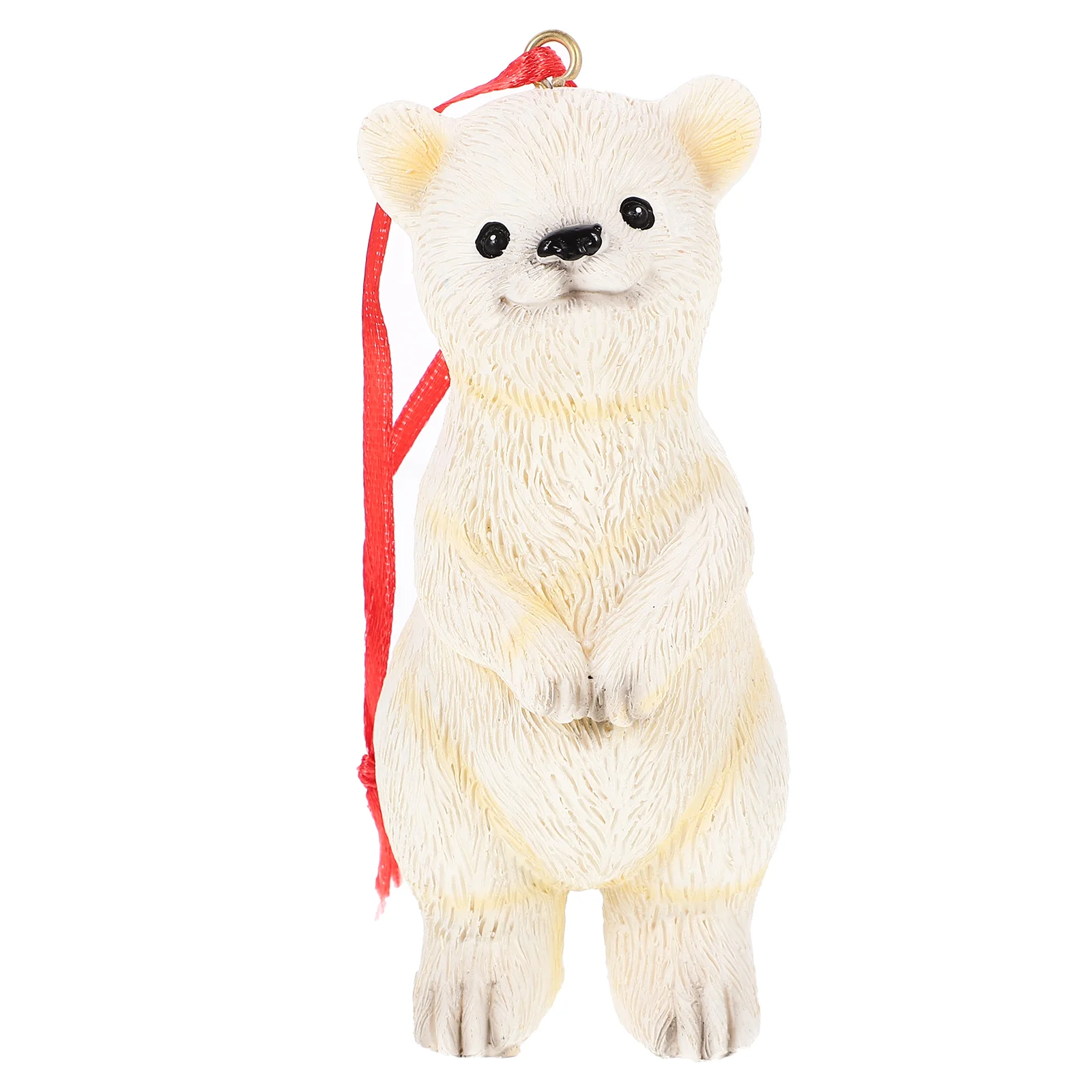 

Suspending Bear Decor Resin Bear Statue Adorable Bear Figure Courtyard Accessory