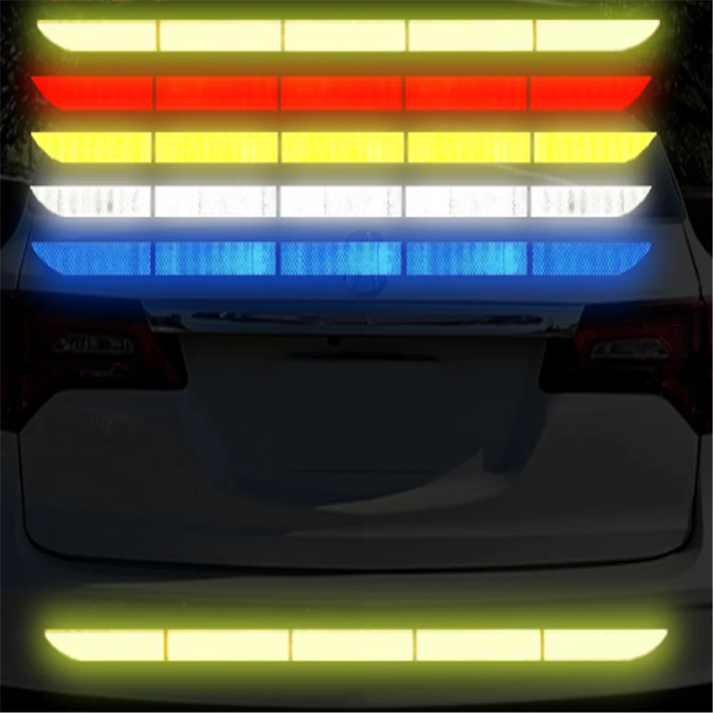 Светоотражающая наклейка для автомобиля багажник Renault megane 2 3 duster/logan/captur C6 C8 Fiat 500