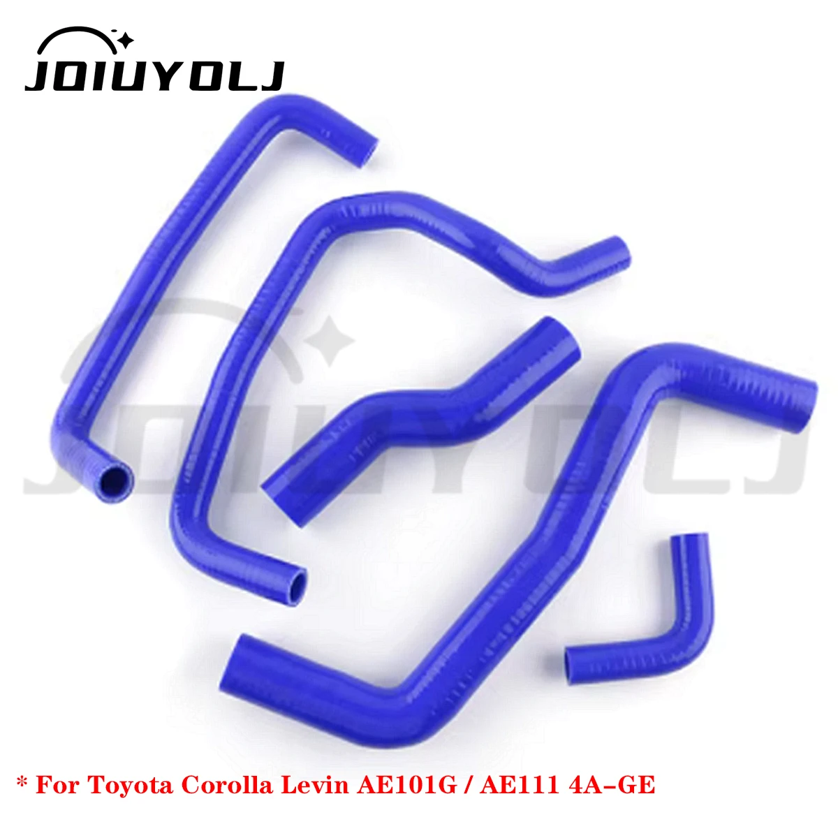 Фото Комплект силиконовых шлангов для радиатора (3 слоя) для Toyota Corolla Levin AE101G/AE111 4A-GE 1995-2000 гг. №1