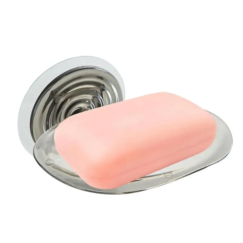 

Soap Tray For Shower Wall Lotus Leaf Shape Soap Bar Tray With Suction Cup No Drilling Thick Soap Holder For Bathtubs Kitchens
