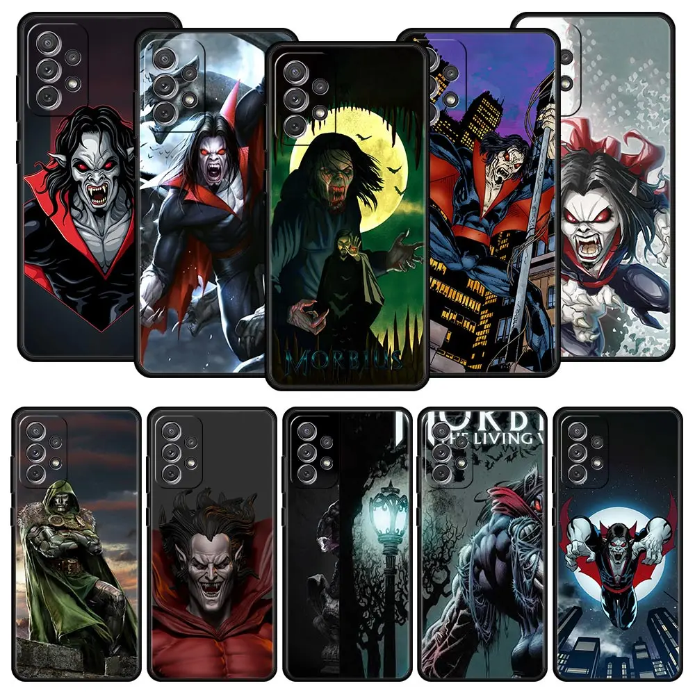

Cover Case for Samsung Galaxy A12 A51 A32 A42 A21s A71 A52 A72 A53 A73 A10 A20 A30 A50 A70 A90 Original Japan Marvel Morbius