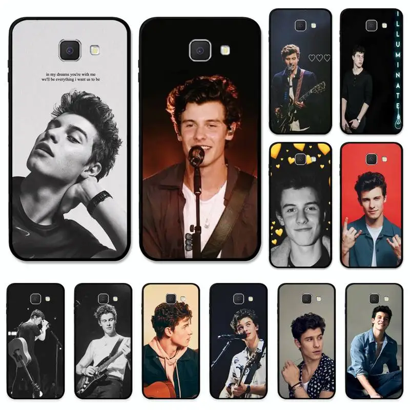 

Shawn Mendez Phone Case for Samsung J 4 5 6 7 8 prime plus 2018 2017 2016 J7 core