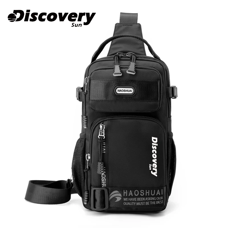Мужская сумка через плечо DISCOVERY-SUN нейлоновая сумка-мессенджер для мальчиков