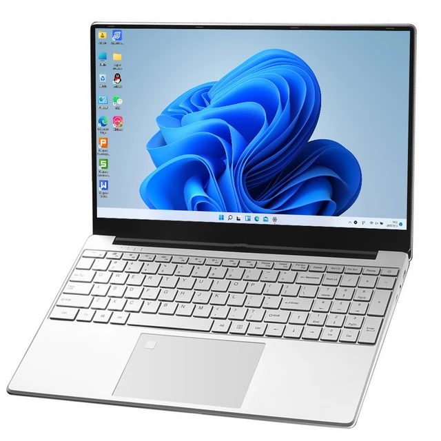 Ноутбук 15,6 дюймов IPS экран 16 Гб ОЗУ 256 ГБ SSD Intel Celeron N5095 бизнес нетбук Windows 10 11 игровой ноутбук портативный ПК 1