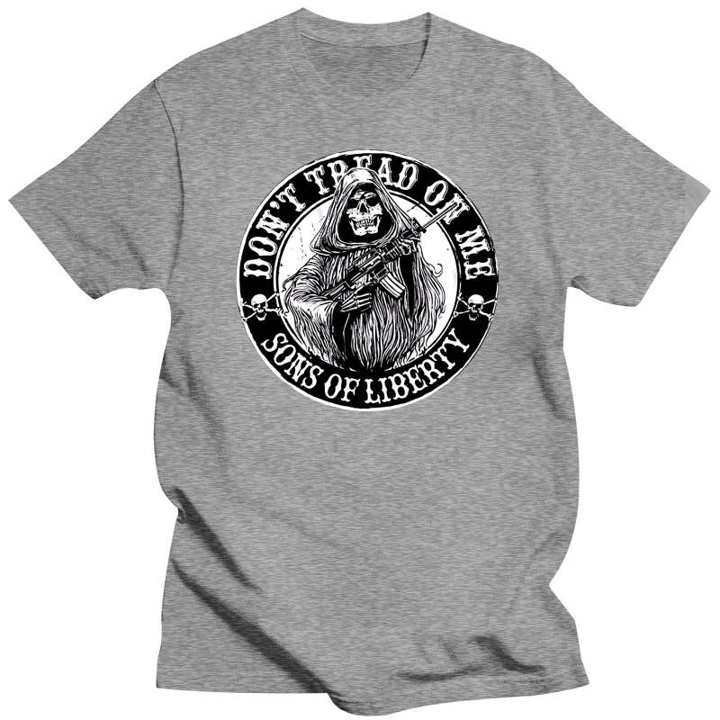 Футболки Sons Of Libery DonT Tread On Me Reaper Ar 15 мужская футболка с рисунком футболки короткими