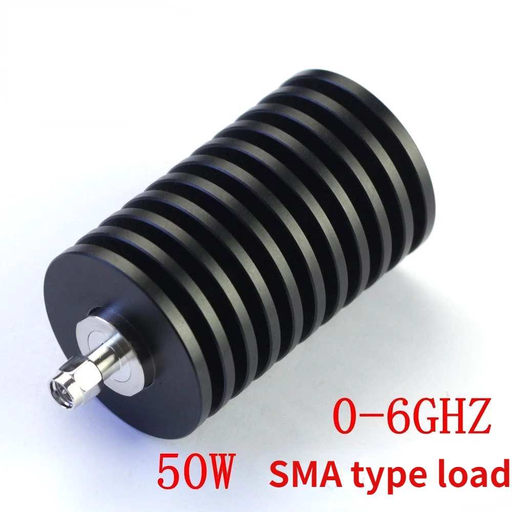 

SMA Male Coaxial Dummy Load, 50W RF Load DC-6G, 50 Ohm