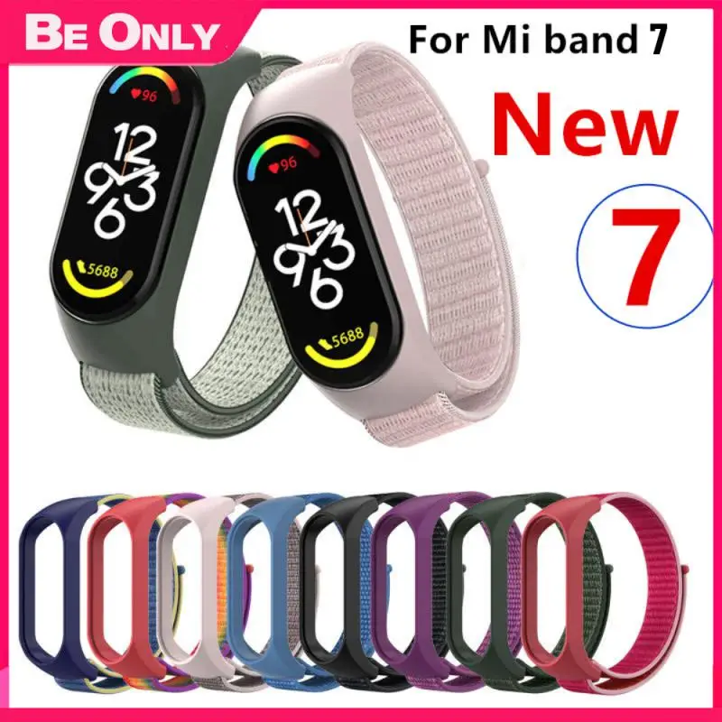 

Sport Watch Wristband Silicone Strap Suitable For Bracelet 7 For Mi Band 7 Ocean Watchband Correa Silicone Wrist Strap