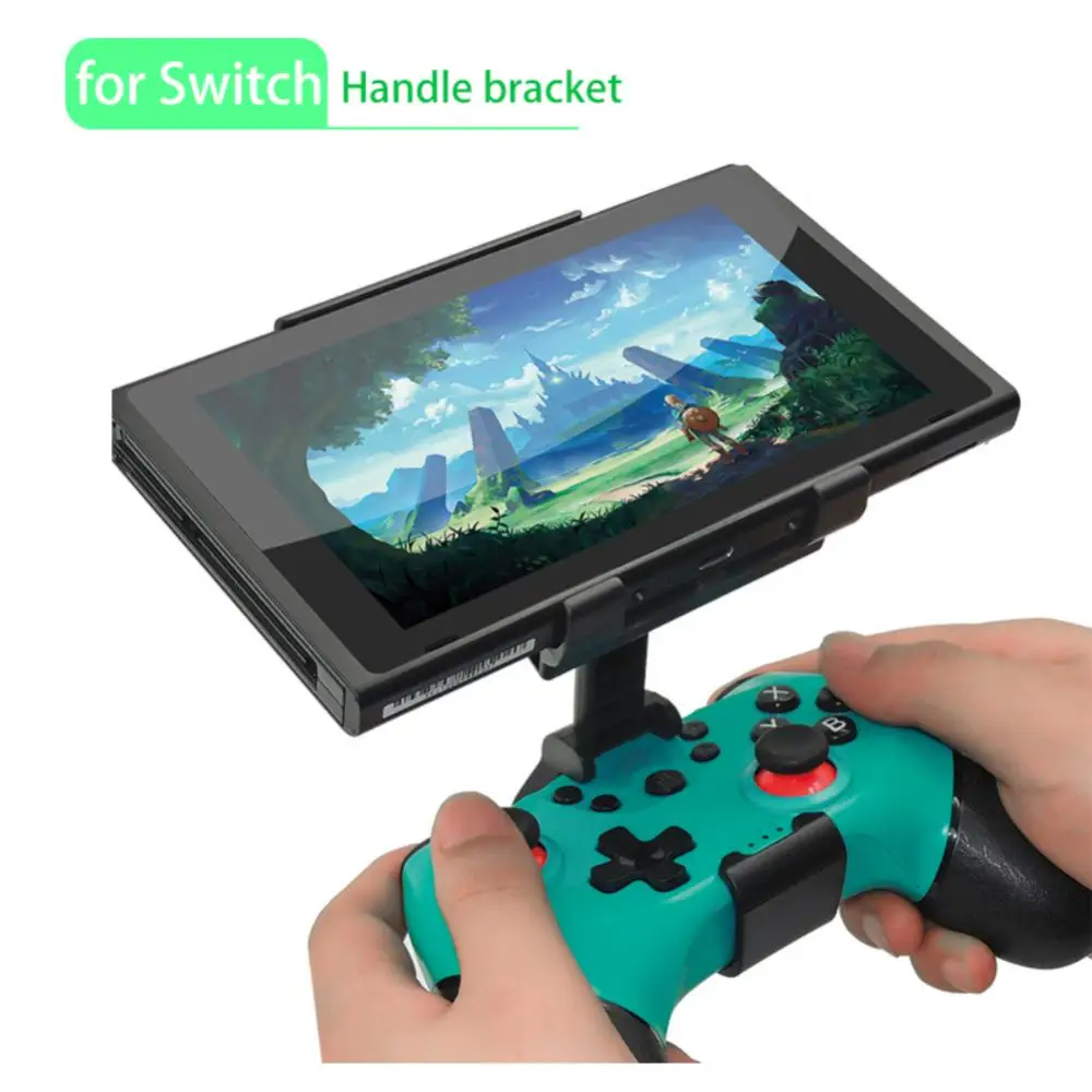 

Подставка для переключателя, прочный и стабильный держатель с зажимом, свободные руки для переключателя, для игры Ns, держатель с зажимом, геймпад