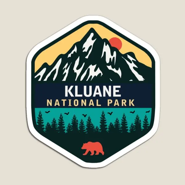 

Kluane National Park Magnet Baby Cute Colorful Kids Stickers for Fridge Organizer Children Funny Toy Magnetic Refrigerator