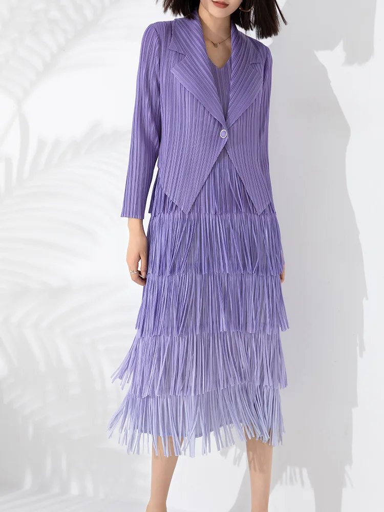 Женский плиссированный комплект MIYAKE