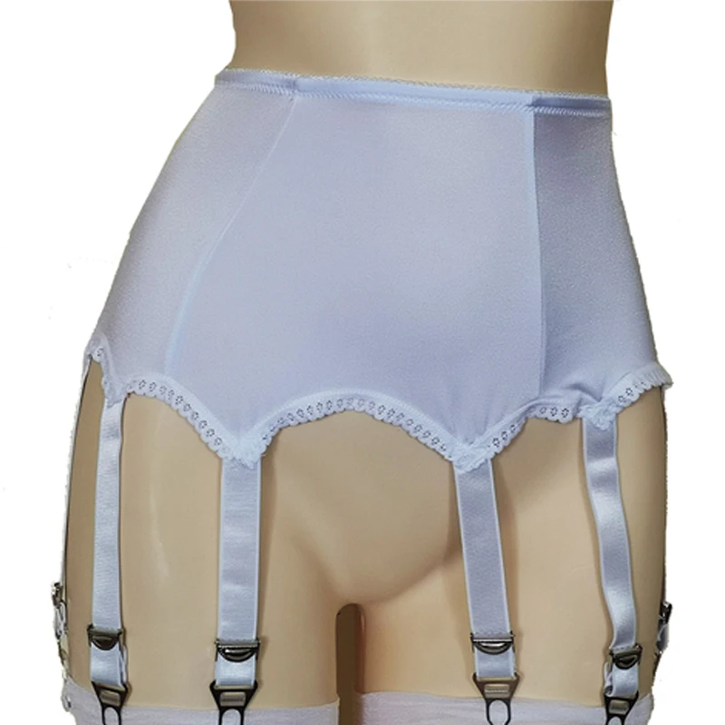 New High Waist Garter Belt 8 Buckles Straps Suspender Belt Garters for Stockings Pantyhose Sexy Night Lingerie