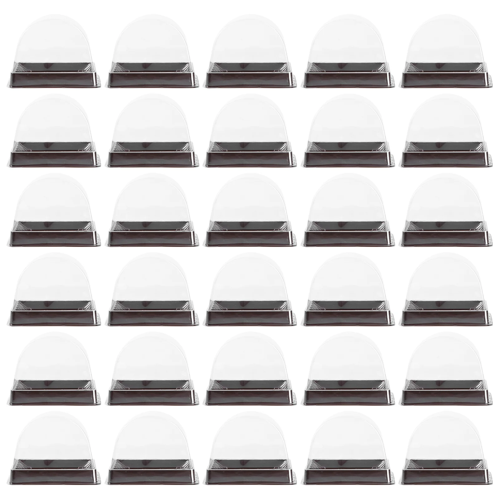 

30 Pastry Container Muffin Cake Box Chocolate Box Small Cake Boxes Cake Holder Box Transparent Packaging Box