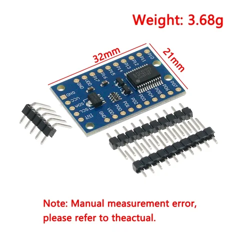 Модуль расширения I2C Quason PCF8575 16IO