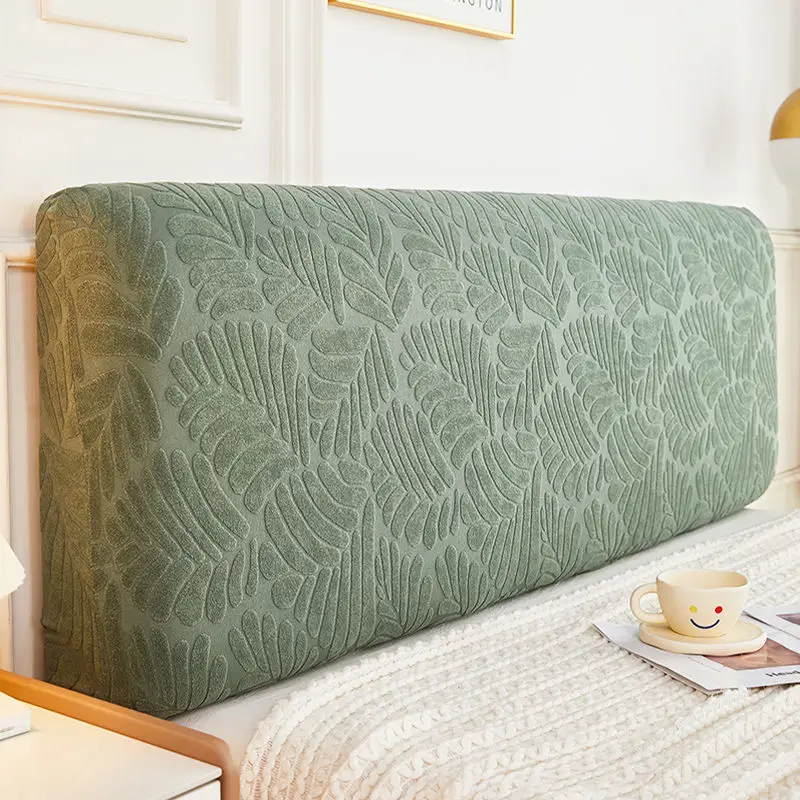 

All-inclusive Super Soft Smooth Quilted Head Cover Solid Color Bed Back Dust Protector Cover Dust Headboard Protective Cover