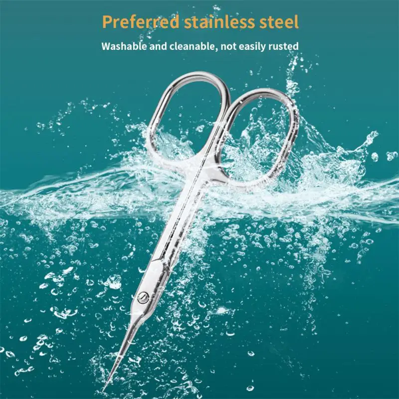 

Lithe Toenail Scissors Non Fading Keratin Scissors No Curling Mouth Flat Shear Cutin Cutter Moderate Rebound Force Sharp