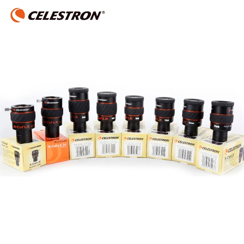 Телескоп Celestron X-CEL Lx 2 3 мм 5 7 9 12 18 25 60 градусов